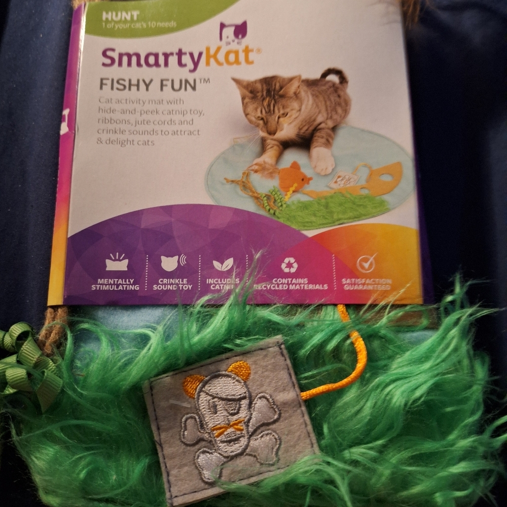SmartyKat Fishy Fun Cat Toy